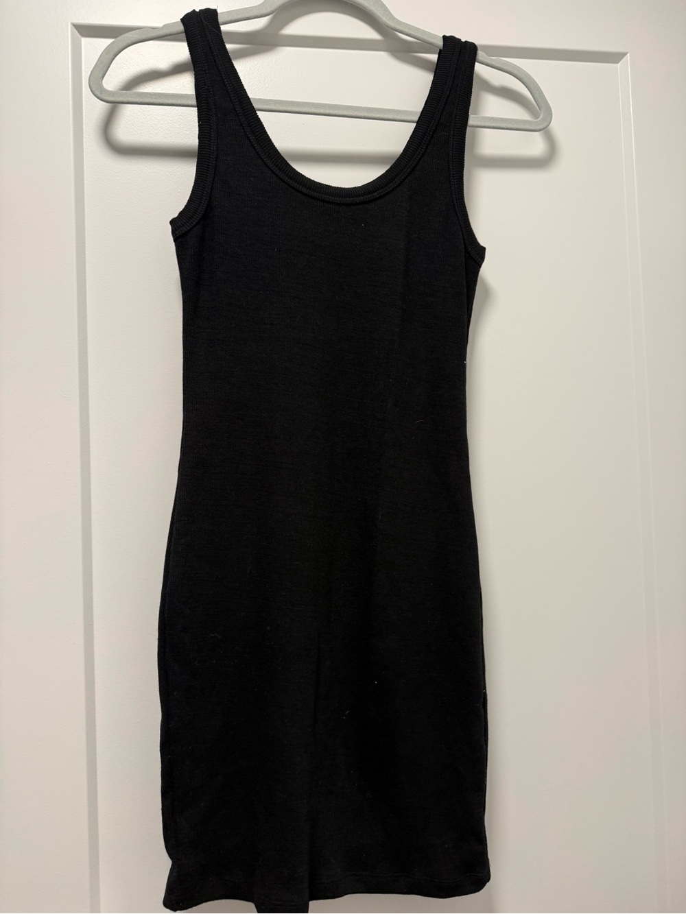 Classic Black Tank Dress - Women's Simple Sleeveless Dress